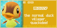 molly the normal duck
